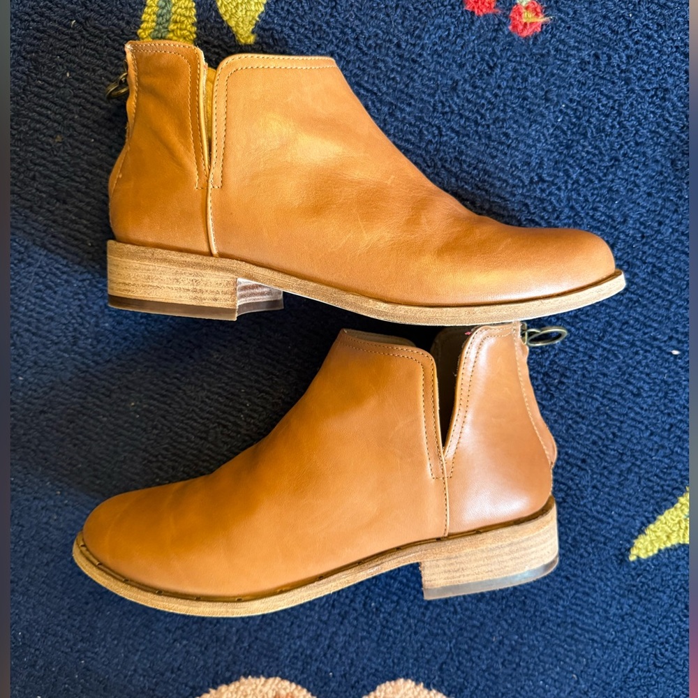 Beek Falcon Booties in Cognac - Picture 3 of 9